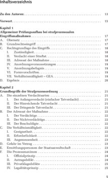 Inhaltsverzeichnis