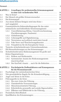 Inhaltsverzeichnis