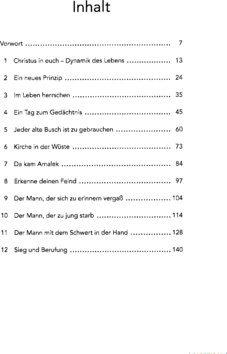 Inhaltsverzeichnis 1