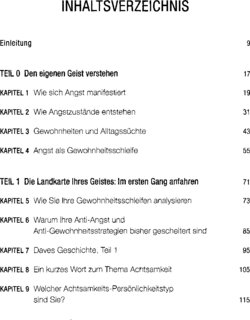 Inhaltsverzeichnis 1