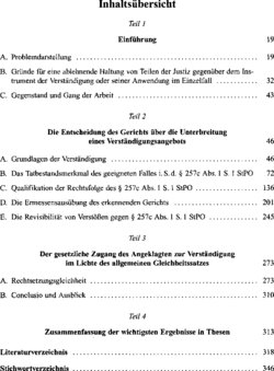 Inhaltsverzeichnis 1