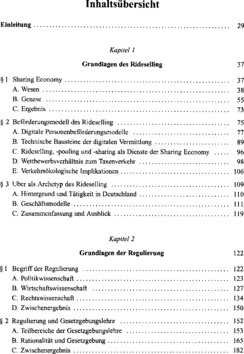 Inhaltsverzeichnis 1