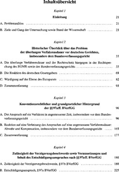 Inhaltsverzeichnis 1