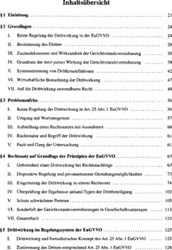 Inhaltsverzeichnis 1