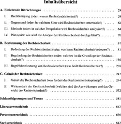 Inhaltsverzeichnis 1