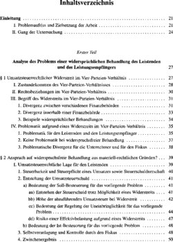 Inhaltsverzeichnis 1