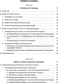 Inhaltsverzeichnis 1