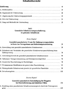 Inhaltsverzeichnis 1