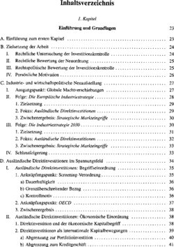 Inhaltsverzeichnis 1