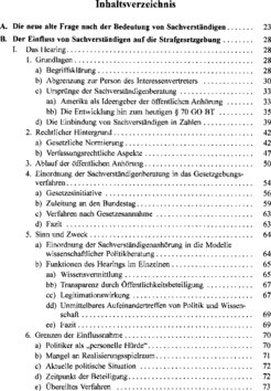 Inhaltsverzeichnis 1