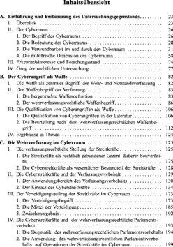 Inhaltsverzeichnis 1