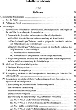 Inhaltsverzeichnis 1