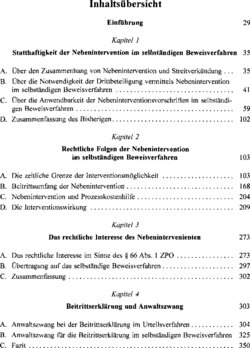 Inhaltsverzeichnis 1