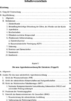 Inhaltsverzeichnis 1