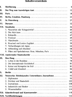 Inhaltsverzeichnis 1