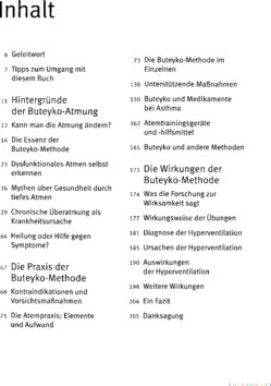 Inhaltsverzeichnis 1