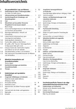 Inhaltsverzeichnis 1