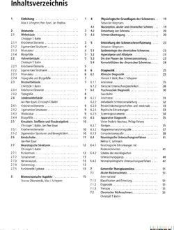 Inhaltsverzeichnis 1