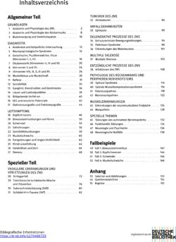 Inhaltsverzeichnis 1