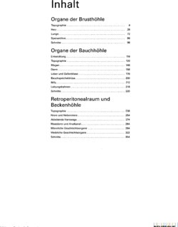 Inhaltsverzeichnis 1
