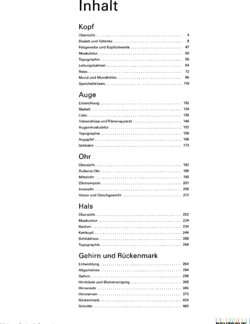 Inhaltsverzeichnis 1