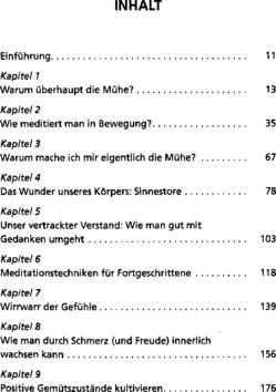 Inhaltsverzeichnis 1