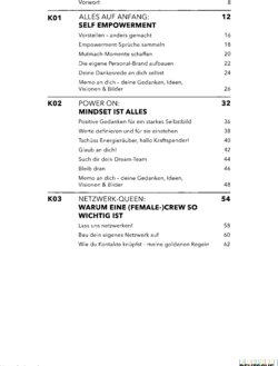 Inhaltsverzeichnis 1