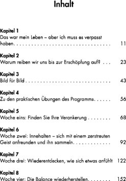 Inhaltsverzeichnis 1
