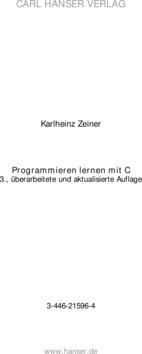 Inhaltsverzeichnis