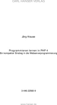 Inhaltsverzeichnis
