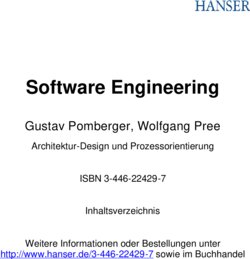 Inhaltsverzeichnis