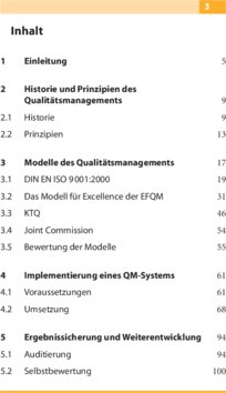 Inhaltsverzeichnis