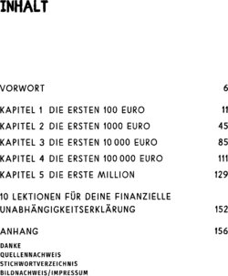 Inhaltsverzeichnis 1
