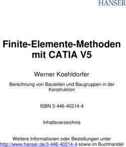 Inhaltsverzeichnis