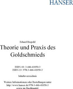 Inhaltsverzeichnis