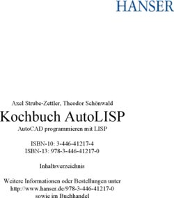 Inhaltsverzeichnis