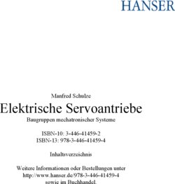 Inhaltsverzeichnis