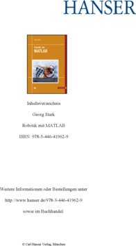 Inhaltsverzeichnis