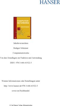 Inhaltsverzeichnis