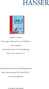 Inhaltsverzeichnis