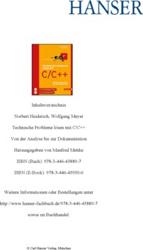 Inhaltsverzeichnis