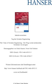 Inhaltsverzeichnis