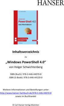 Inhaltsverzeichnis