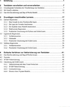 Inhaltsverzeichnis 1