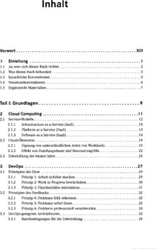 Inhaltsverzeichnis 1