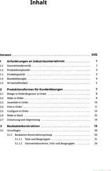 Inhaltsverzeichnis 1