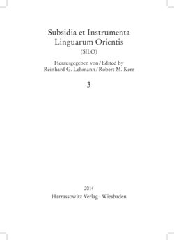 Inhaltsverzeichnis