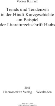 Inhaltsverzeichnis