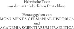 Inhaltsverzeichnis