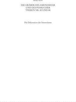 Inhaltsverzeichnis